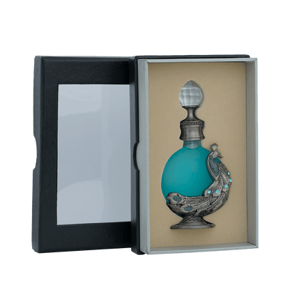 the pacakge of Peacock 5 Oud Oil perfume | Luxury Oud Oil | Taif Al Emarat

